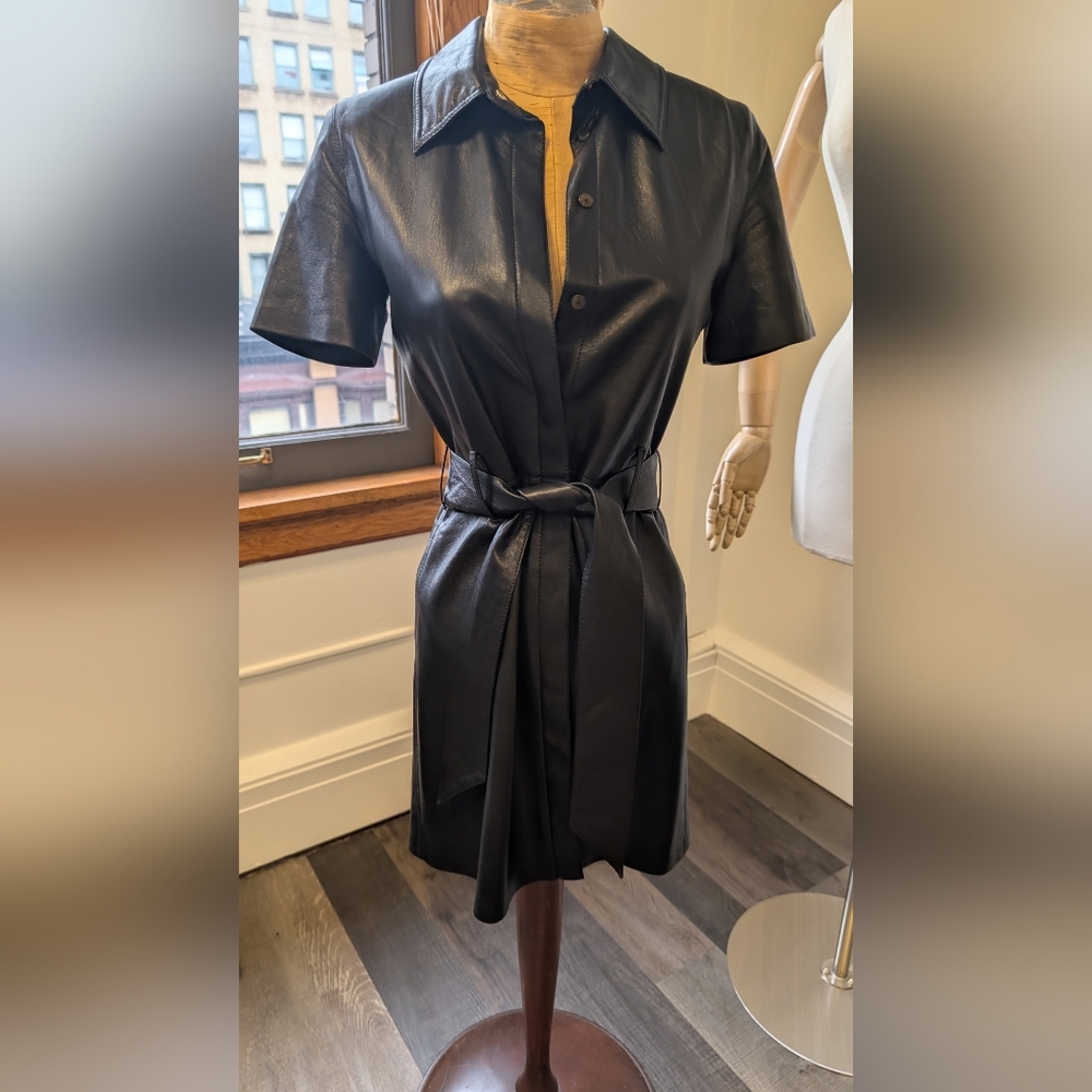 Nanushka Black Mini Dress